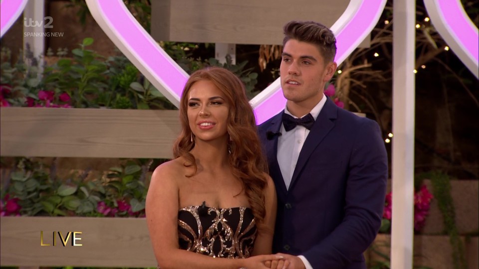  The couple met on the winter version of Love Island earlier this year