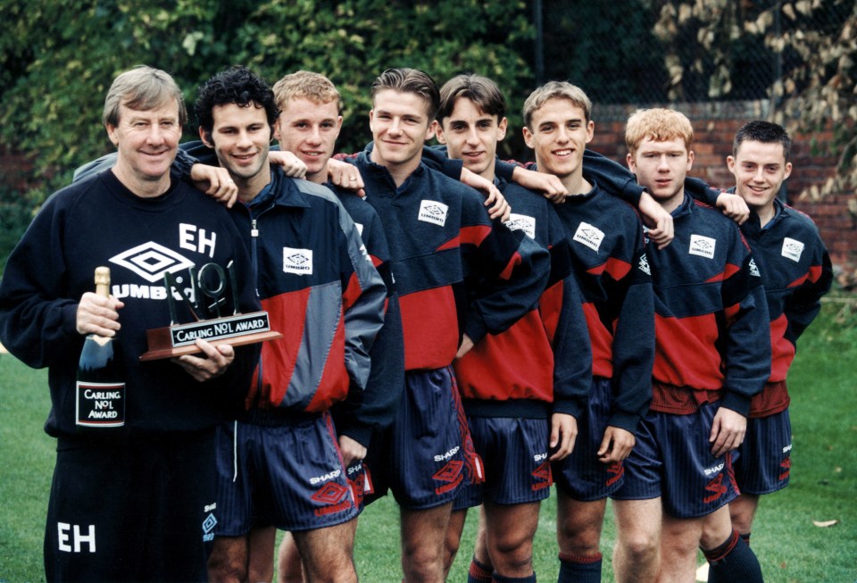  Neville came through the academy as part of the Class of 92 which also included Ryan Giggs, Paul Scholes and David Beckham