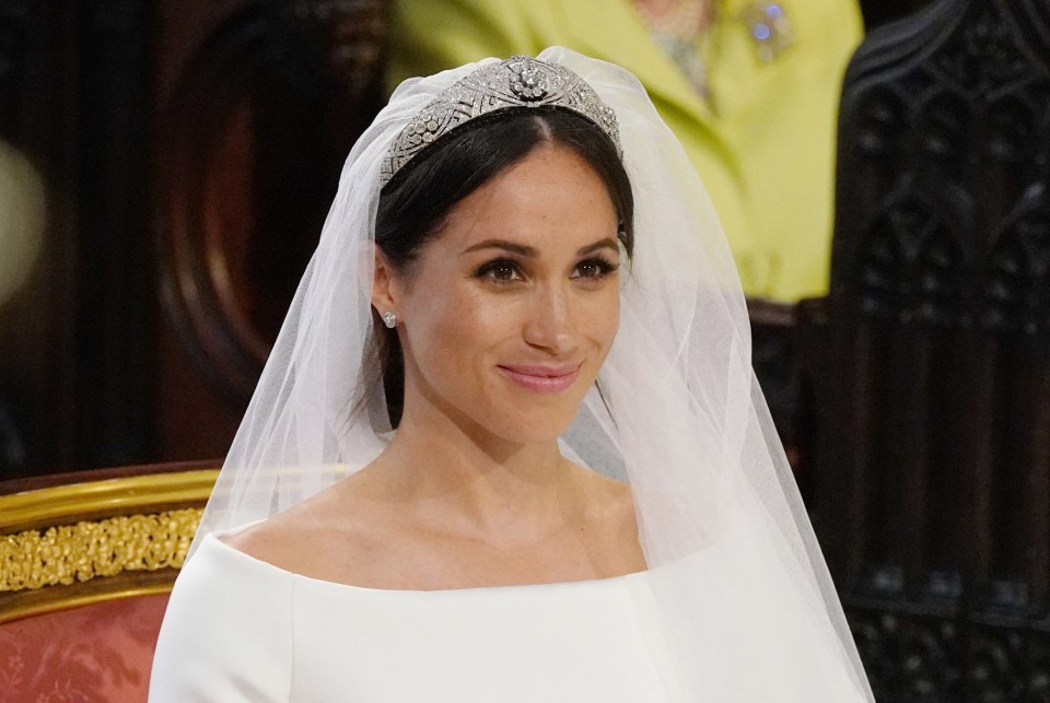 Ruby said Meghan's Zoom look is similar to her wedding day make-up and looks natural with her freckles showing through