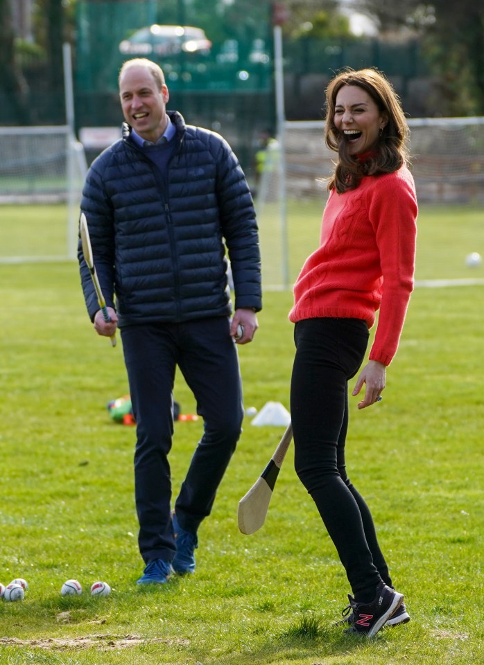 Ingrid said the couple look 'far more relaxed and comfortable since Meghan and Harry left'. Pictured on their Irish tour in March