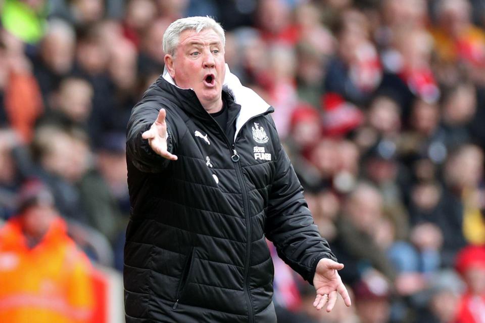  Steve Bruce could be on his way out should the £300m takeover be completed