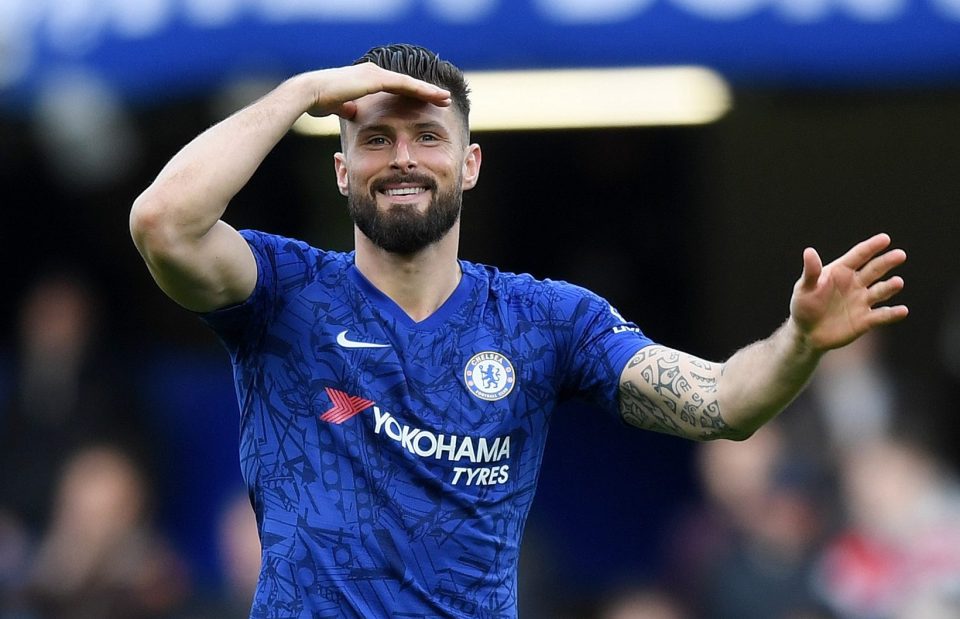  Olivier Giroud could be eyeing up a new contract at Chelsea after talks reportedly got underway