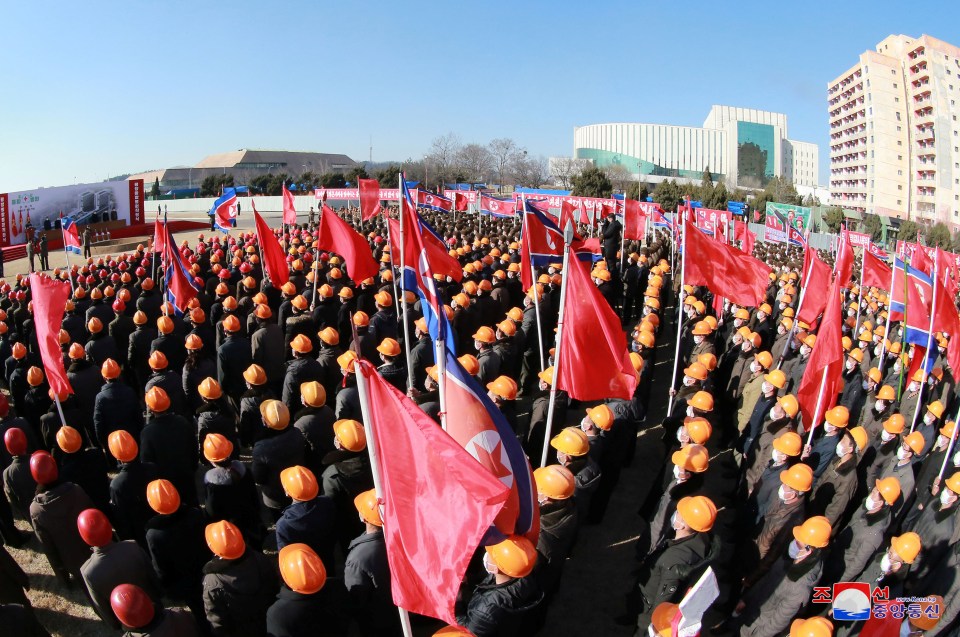  Usually North Korea celebrates the Day of the sun with huge parades