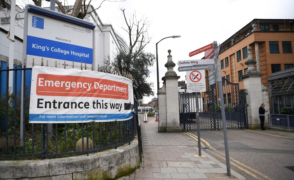  A 13-year-old boy died from coronavirus at King's College Hospital