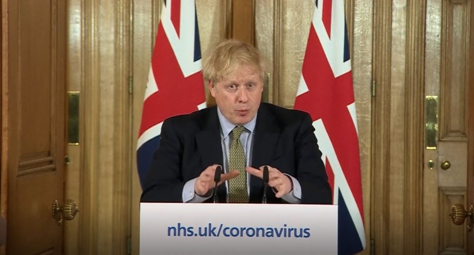  Boris was originally leading the briefings before he came down with coronavirus