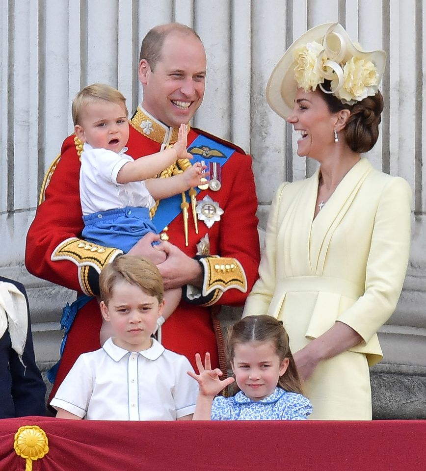  Kate and William are home schooling George, Charlotte and Louis during the lockdown