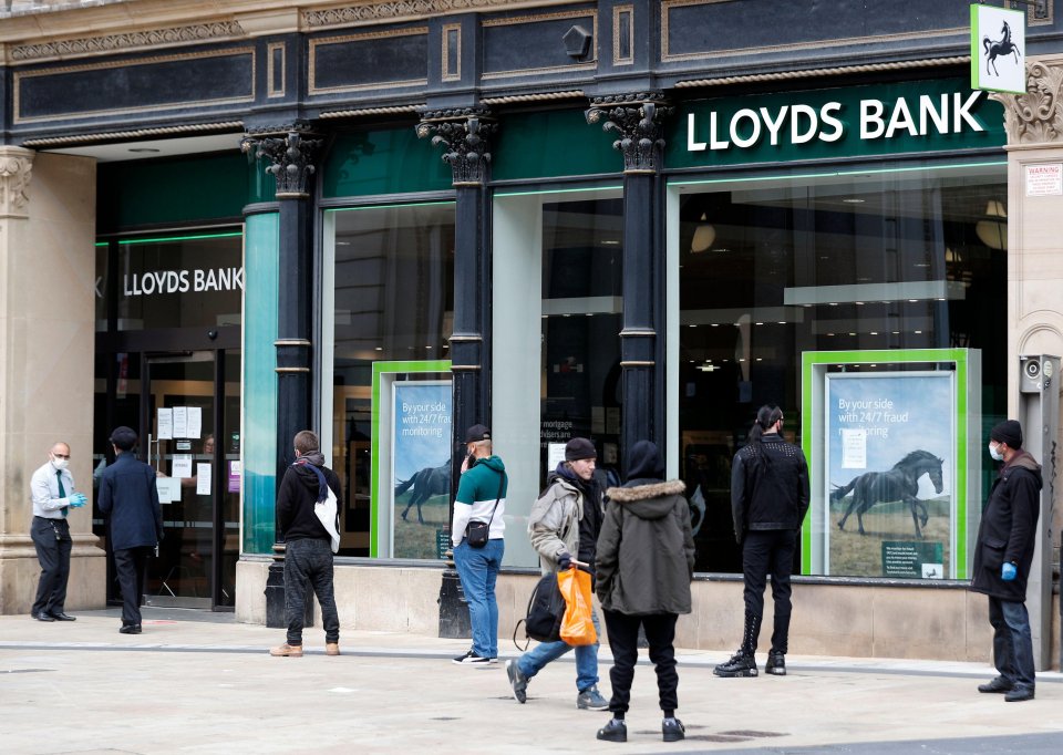  Lloyds Bank, which we bailed out in 2008, is refusing coronavirus loans to firms