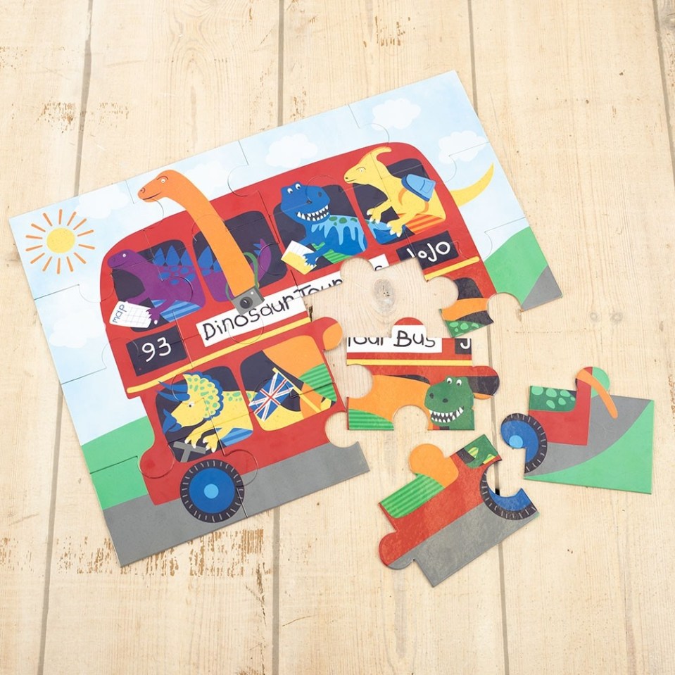  This fun puzzle will keep tots busy