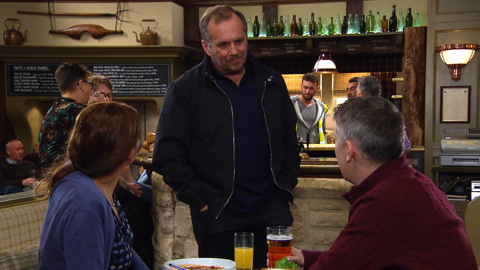  Ted and Carol called social services after being confronted by Will in the Woolpack last week