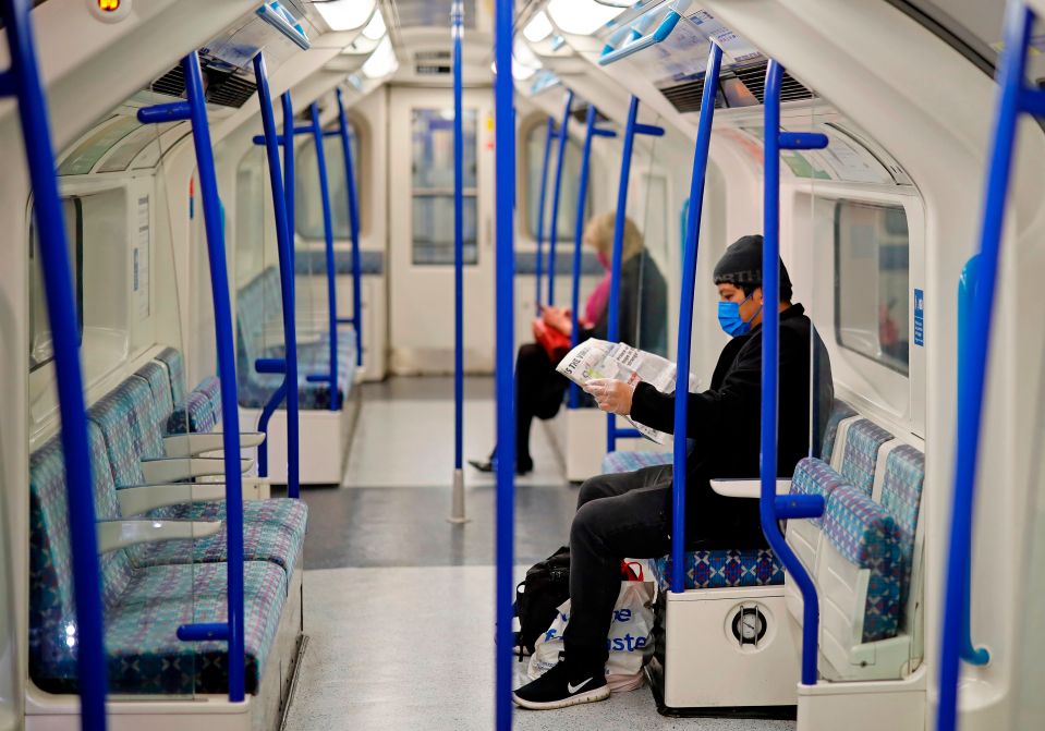  During both the 'amber' and 'green' phases commuters would still be required to wear masks on public transport