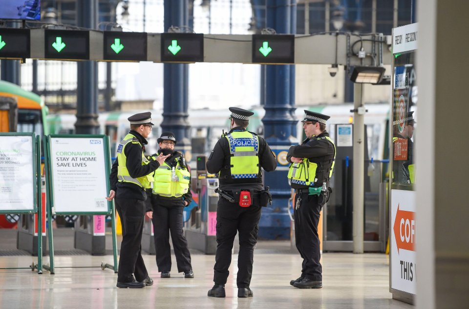  Police on patrol in Brighton today