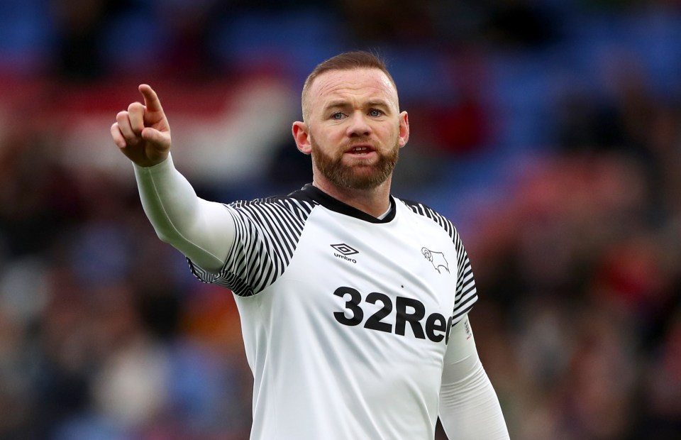  Wayne Rooney is leading  team-mates in a fight against a 50 per cent wage deferral at Derby