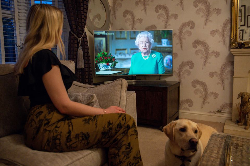  Brits from all over the country sat down to watch Her Majesty's speech