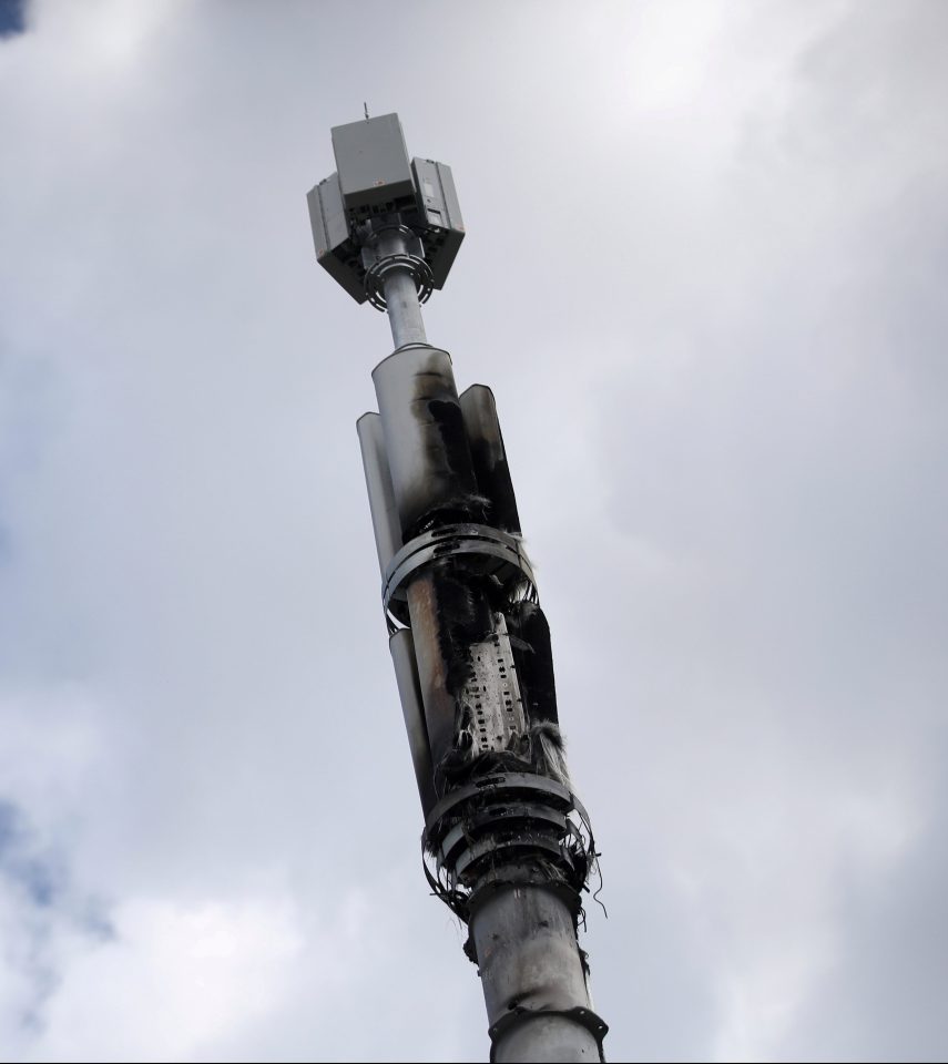  Conspiracy theorists have been burning 5G phone masts