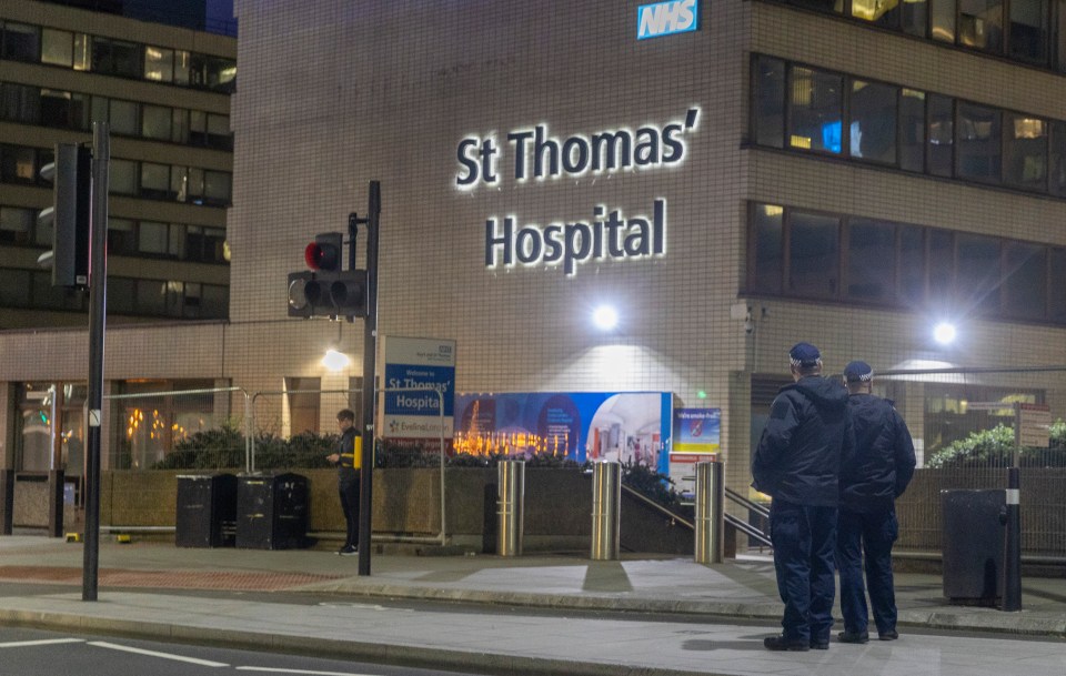  The PM was rushed to intensive care in St Thomas' Hospital, South London, as his condition worsened