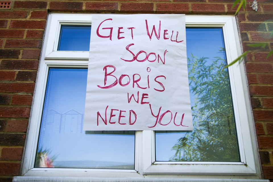  Brits tell Boris Johnson to get well soon because 'we need you'