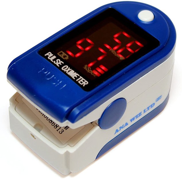  Pulse oximeters clip over the fingertip or ear to measure blood oxygen levels in the body and give a reading of how well the heart and lungs are working