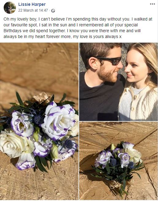  In the Facebook post, Lissie wrote Andrew 'will always be in my heart forever more'