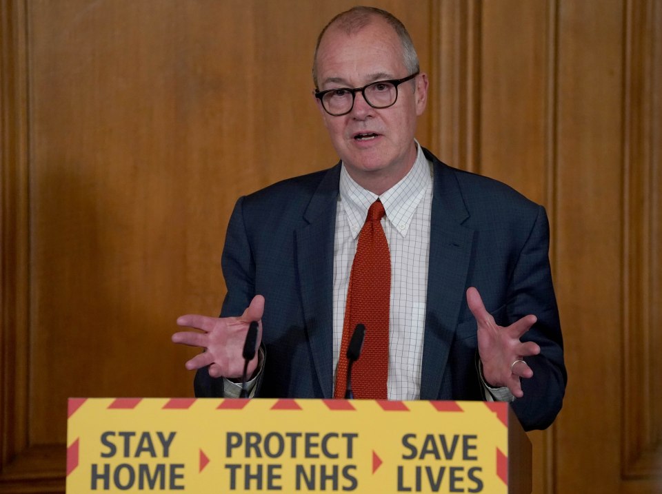  Sir Patrick Vallance warned of a surge in coronavirus deaths in the UK this week