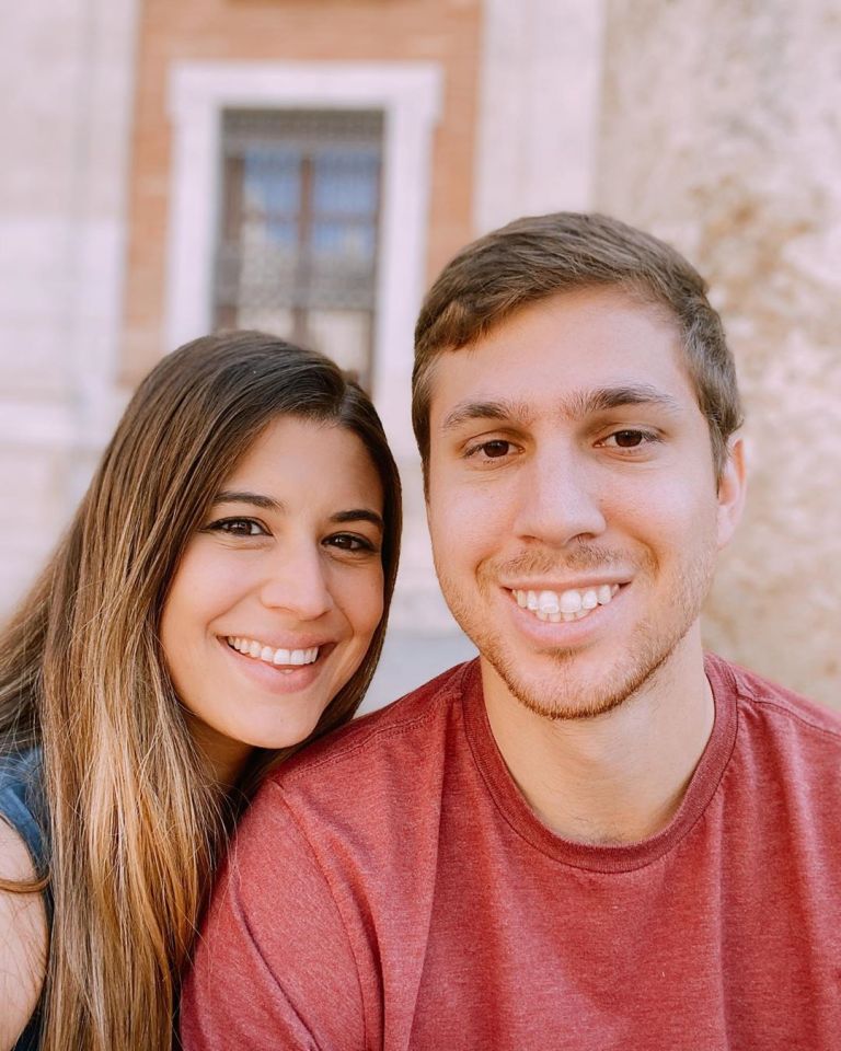 Lior Ofir Schwartz, pictured with husband Johnathan, suffers from persistent genital arousal