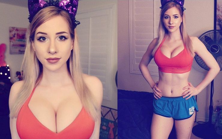  TWITCH has banned its users from showing off their bums and boobs during online streams to fans while stating that cleavage is permitted