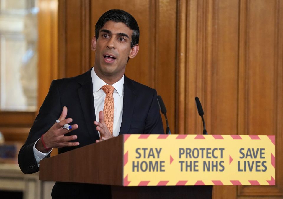  Chancellor Rishi Sunak slapped down demands for a timeline to end the lockdown