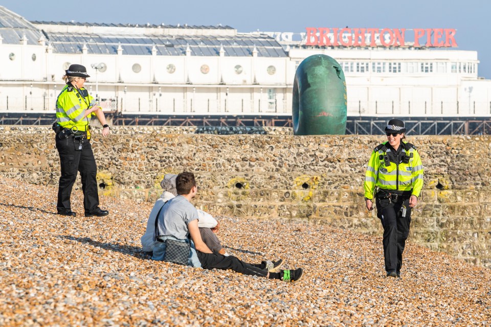  Sunbathing is prohibited by the Government, as it is not exercise or essential travel