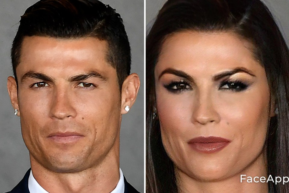  Cristiano Ronaldo bares a striking resemblance to Georgina Rodriguez and Cindy Crawford