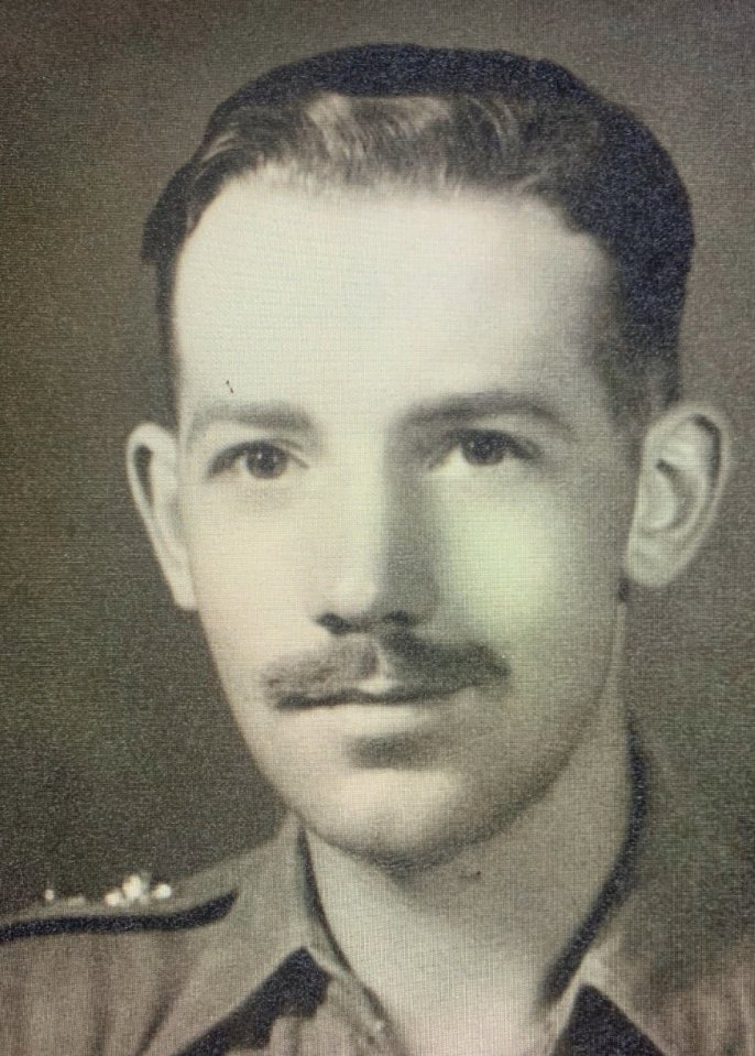  Captain Tom Moore served during the Second World War, becoming an officer in 1940