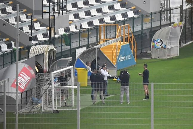 The session took place at CD Nacional’s Madeira Stadium