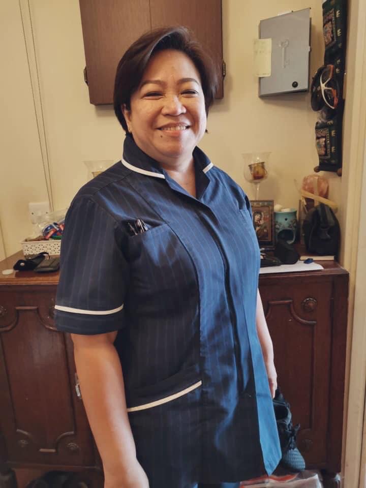  Amor Gatinao, 50, was a nurse at St Charles Hospital in Kensington, West London