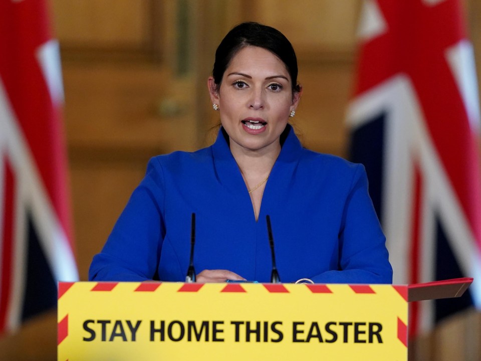  Home Secretary Priti Patel will tomorrow produce data that proves lockdown rule-breaking is on the increase