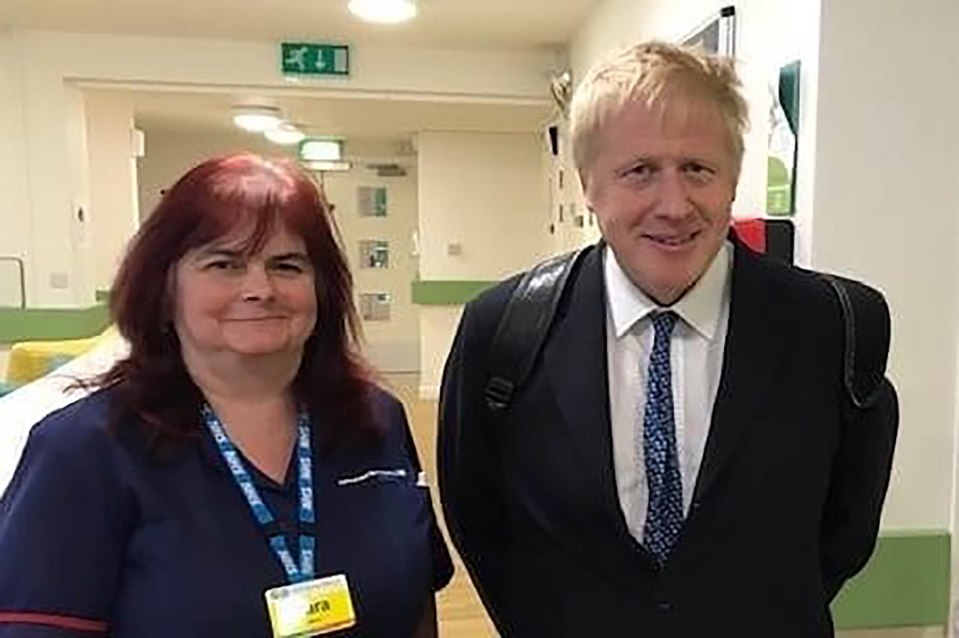  Mum-of-four Sara Trollope, 51, pictured with Boris Johnson, was months from retirement when she tragically passed