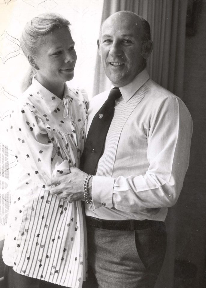  Sir Stirling Moss and his wife Susan, who was beside him when he died