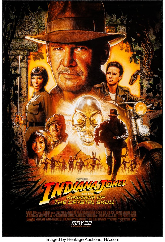 The Crystal Skull went on to become the highest grossing film in the Indiana Jones franchise with over $790 million in box office returns