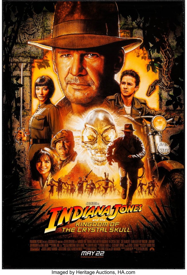  The Crystal Skull went on to become the highest grossing film in the Indiana Jones franchise with over $790 million in box office returns