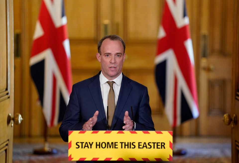  There are accusations that Mr Raab is unwilling to step up for fear of contradicting the Prime Minister’s plan while he is recuperating