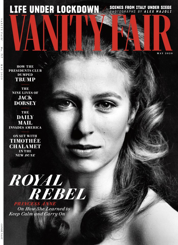 Princess Anne spoke to Vanity Fair ahead of her 70th birthday in August