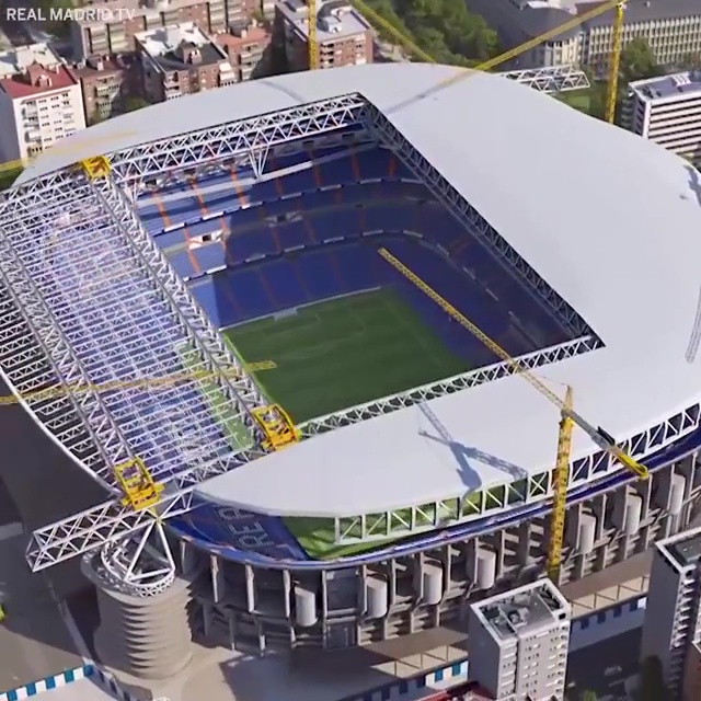  Madrid are set to spend £500million on the renovation of the stadium