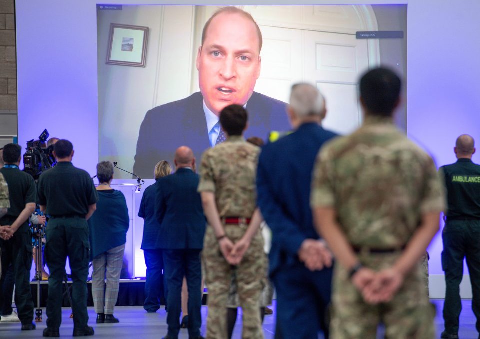  The Duke Of Cambridge opens the new NHS Nightingale Hospital in Birmingham