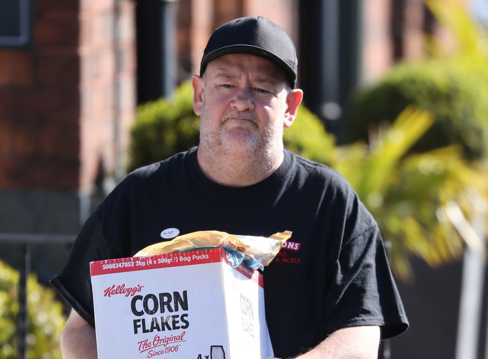 TV funnyman Johnny Vegas was praised for his role in the essential items project which delivered parcels to elderly and vulnerable people in St Helens, for which Martin Blondel received an MBE