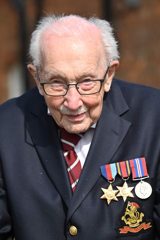  Hero Captain Tom Moore turns 100 on 30 April