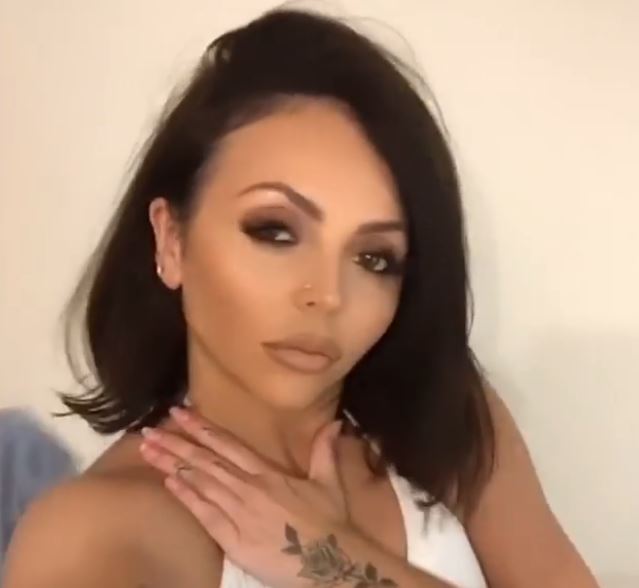  Jesy looked amazing as she filmed herself singing to their single