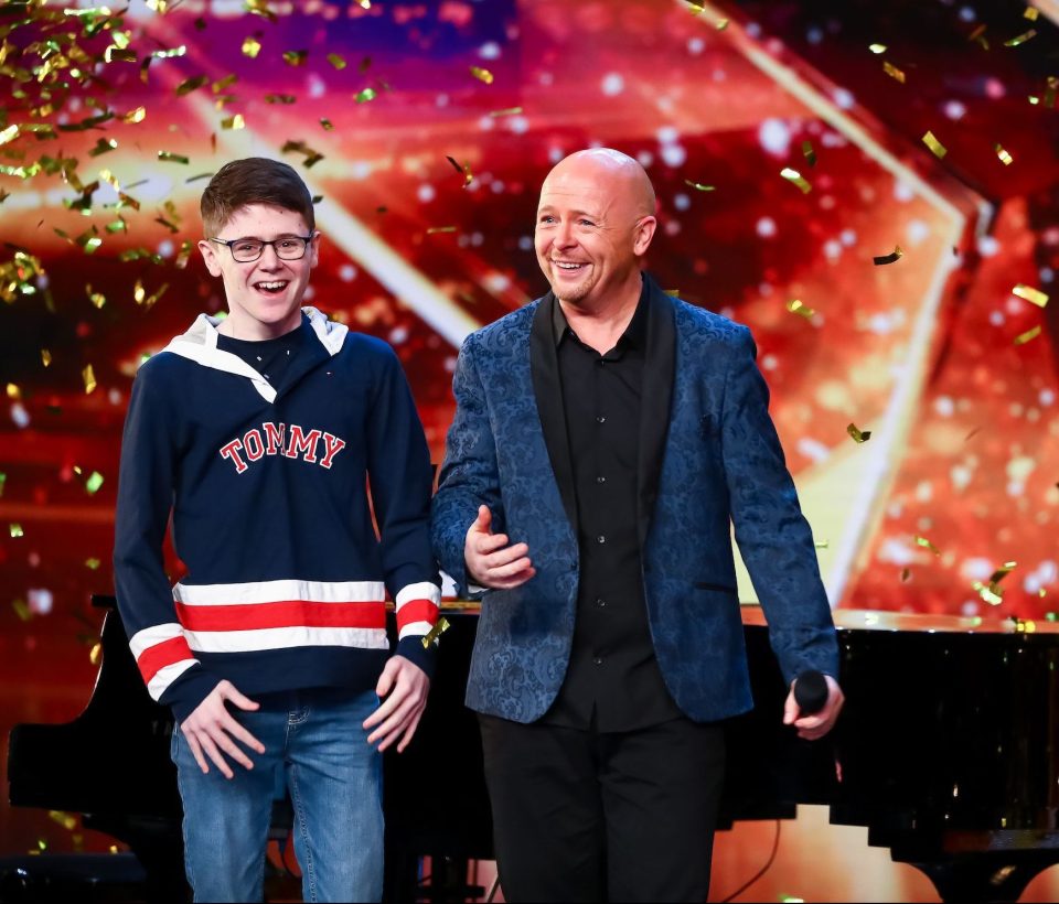  Britain's Got Talent viewers broke down in tears tonight as Ant and Dec hit their golden buzzer for comedy singer Jon Courtenay