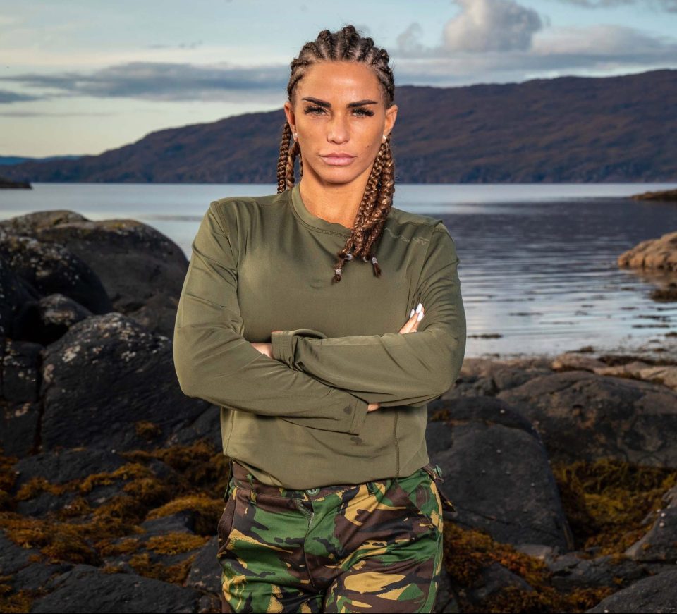  Katie Price claimed she's left her old self on Celebrity SAS: Who Dares Wins after a life-changing experience