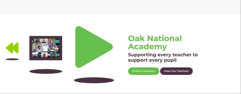  Oak National Academy opened today