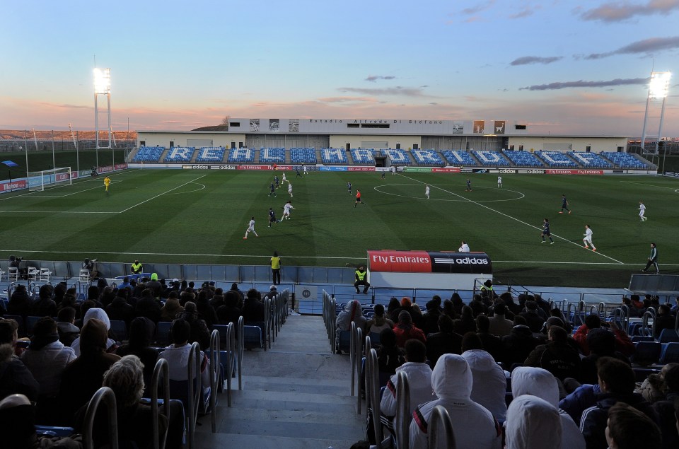  The Alfredo Di Stefano is used by Real Madrid's reserve team