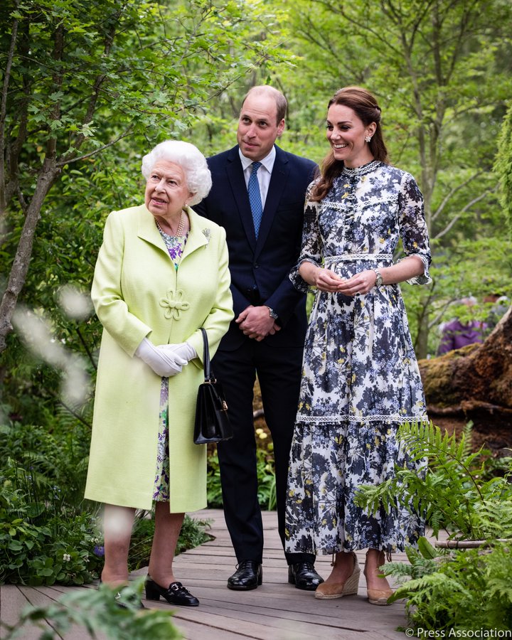 The Queen is said to be “delighted” with Kate Middleton and Prince William's support during the pandemic