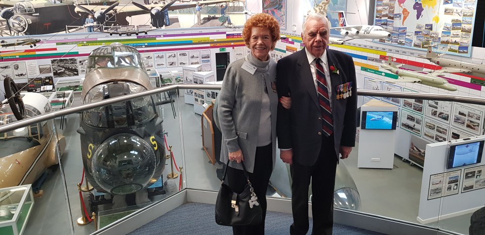  The pair met at a Remembrance Day service last November