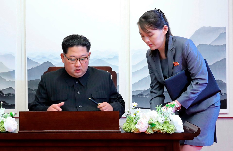  Kim's sister, Kim Yo-jong, is one of the North Korean dictator's closest advisers